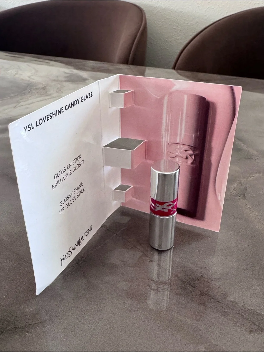 Yves Saint Laurent Loveshine Candy Glaze Lipstick – Travel Size
